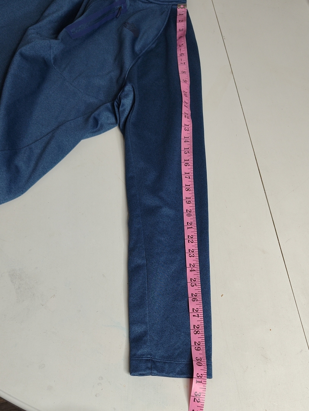 The North Face Canyonlands Half Zip Fleece Pullover Shady Blue Heather Size L - Picture 11 of 15